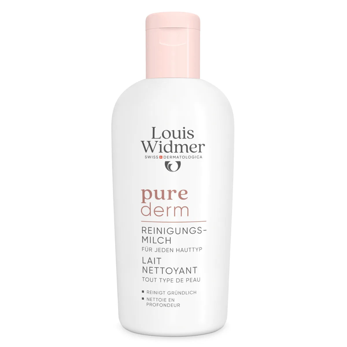 Widmer Purederm Cleansing Milk hajusteeton 200 ml – Hellävarainen puhdistusemulsio