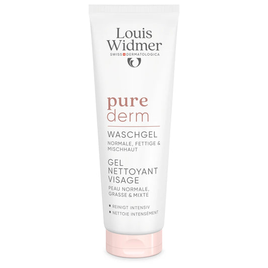 Widmer Purederm Facial Wash Gel hajusteeton 125 ml
