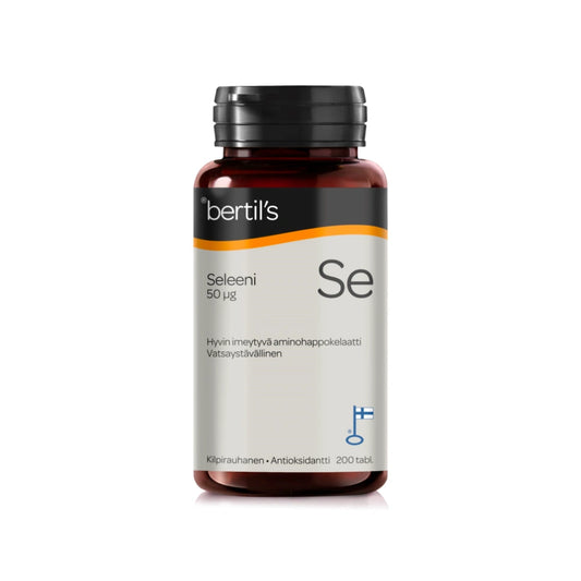 BERTILS Seleeni 50 µg tabletti 200 kpl vatsaystävällinen