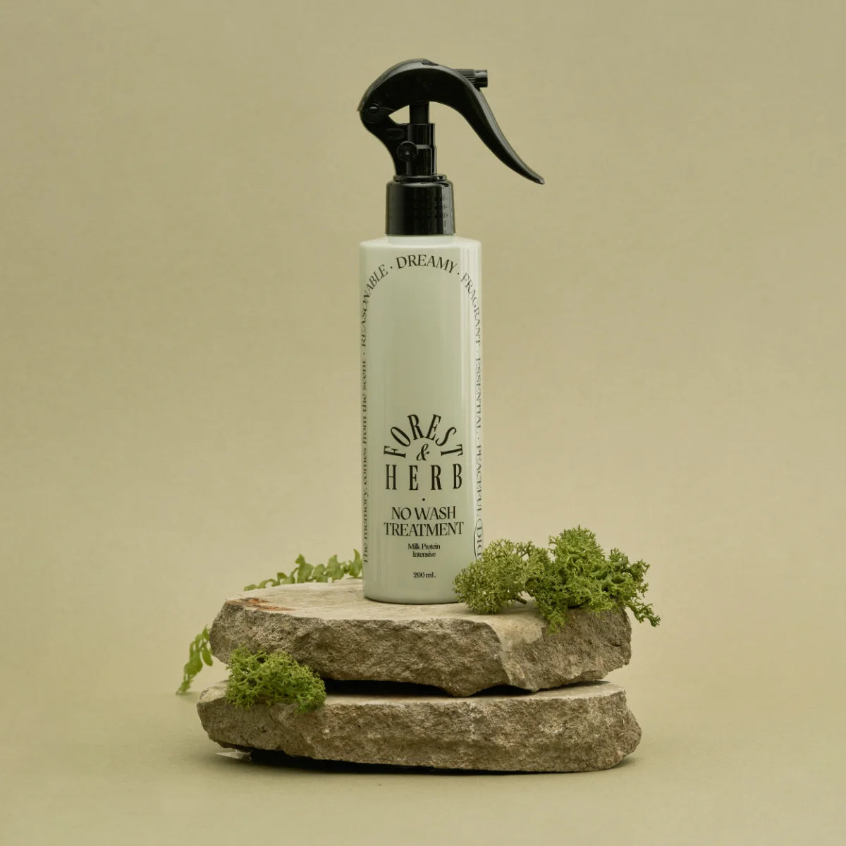 odiD Milkprotein Intensive Nowash Ampoule Treatment Forest Herb 200 ml – hoitosuihke kuiville hiuksille
