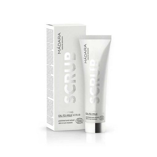 MADARA EXFOLIATING OIL-TO-MILK SCRUB HELLÄVARAINEN KUORINTA 60 ML