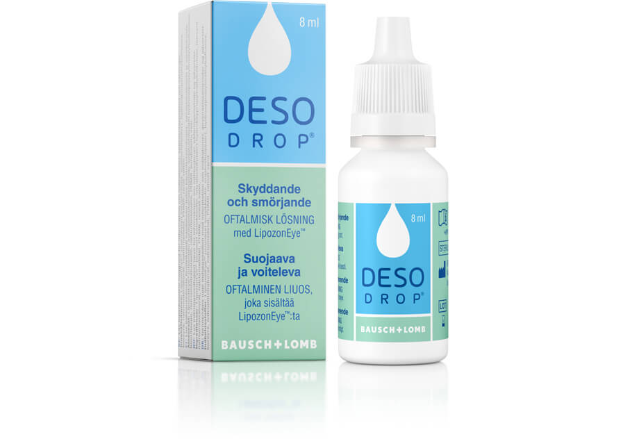 DESODROP liuos, silmätippa pullo