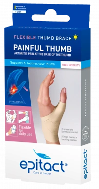EPITACT Flexible thumb brace joustava peukalotuki päiväkäyttöön oikea käsi, koko M 1 kpl