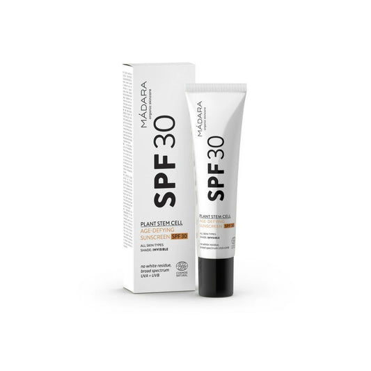 MADARA Age protecting sunscreen SPF 30 aurinkovoide kasvoille 40 ml