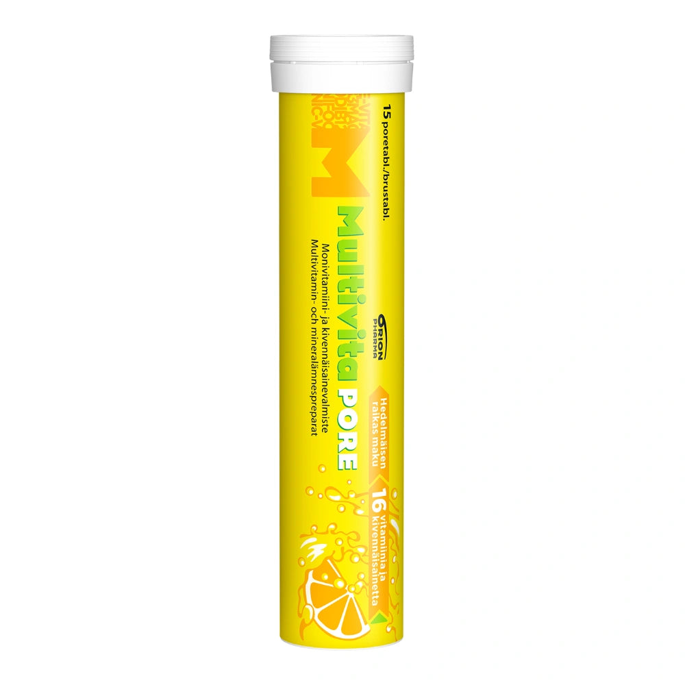 MULTIVITA Pore monivitamiiniporetabletti 15 kpl