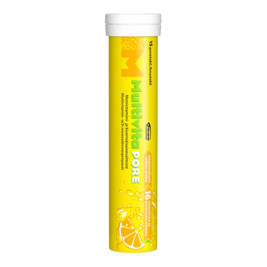 MULTIVITA Pore monivitamiiniporetabletti 15 kpl
