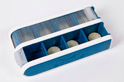 SCHINE PILL BOX S LÄÄKEANNOSTELIJA SININEN 1 KAPPALE