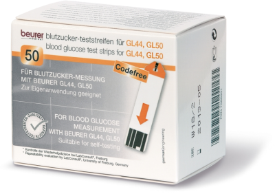 BEURER TESTILIUSKAT GL44&GL50 50 KPL