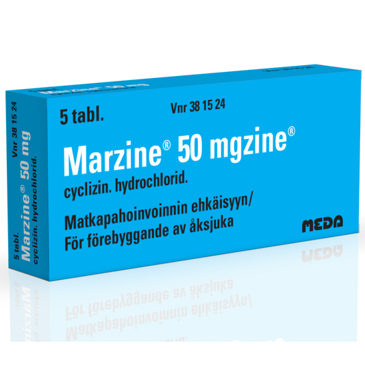 MARZINE 50 mg tabletti 5 tablettia