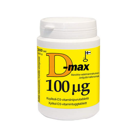 D-MAX 100 MIKROG 300 TABLETTIA