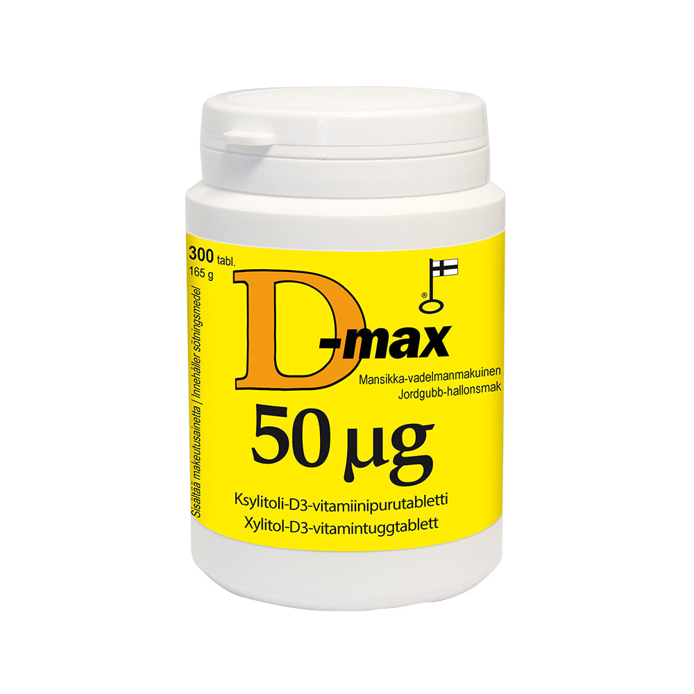D-MAX 50 MIKROG 300 TABLETTIA