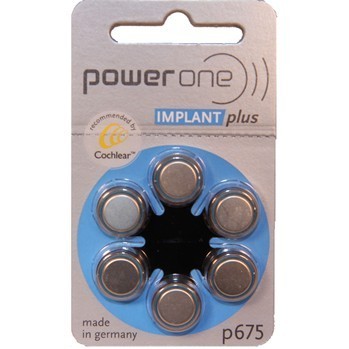 ANSMANN POWERONE IMPLANTTIPARISTO P675 6 KPL