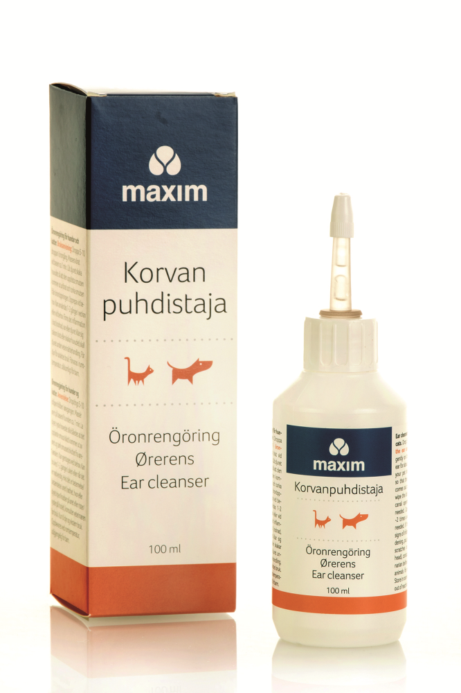 MAXIM KORVANPUHDISTAJA KISSOILLE JA KOIRILLE 100 ML