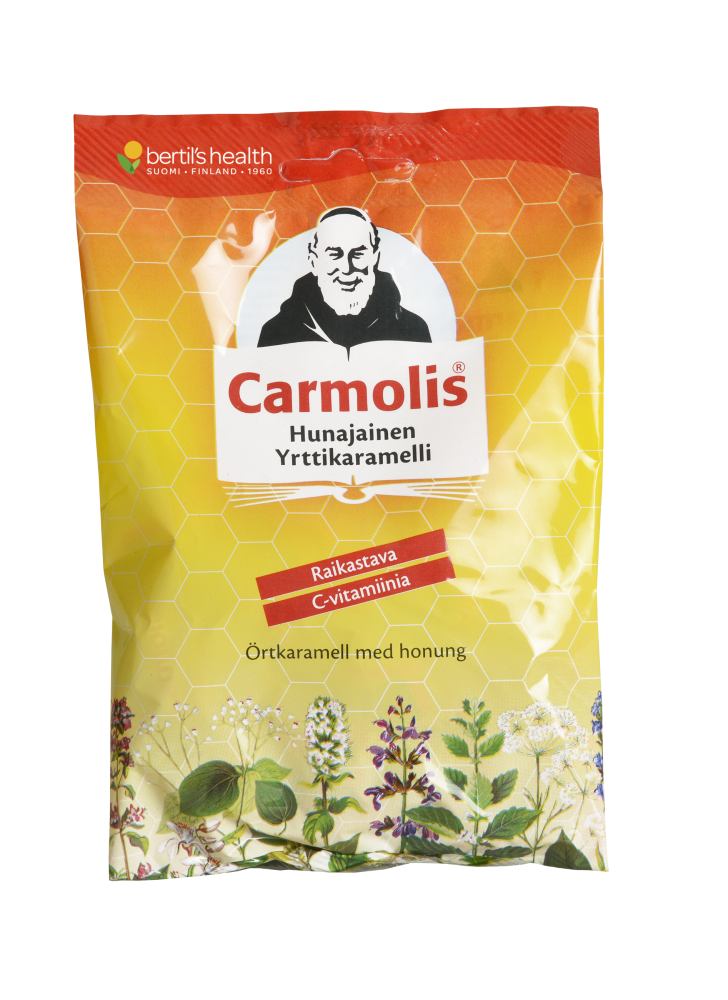 CARMOLIS YRTTIKARAMELLI HUNAJAINEN 72 G