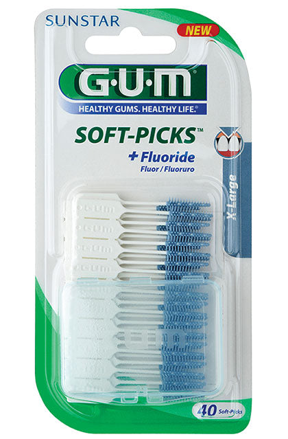 GUM Soft-Picks X-Large harjatikut 40 kpl
