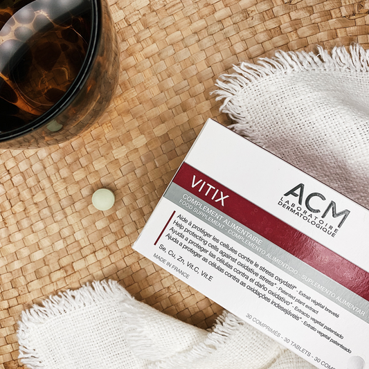 ACM VITIX RAVINTOLISÄ IHOVAURIOIDEN VÄHENTÄMISEKSI 30 TABLETTIA