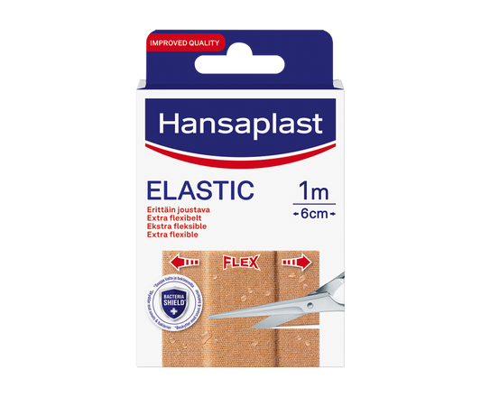 HANSAPLAST Elastic kangaslaastari, leikattava