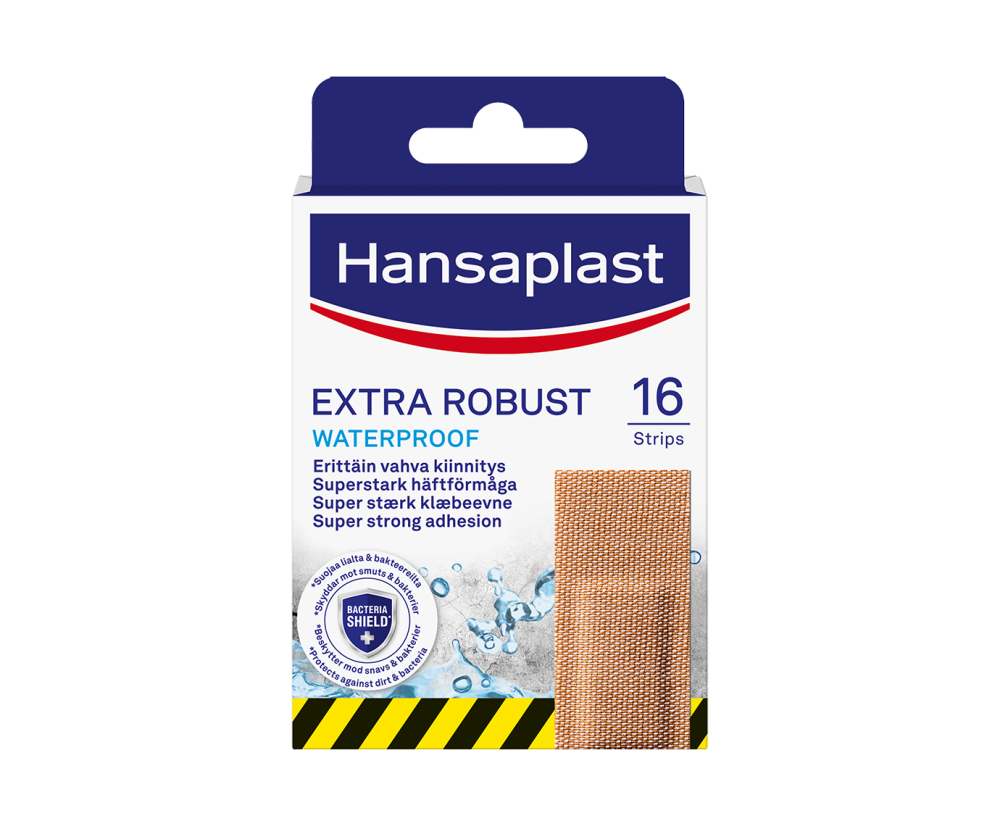 HANSAPLAST Extra tough laastari, vedenkestävä
