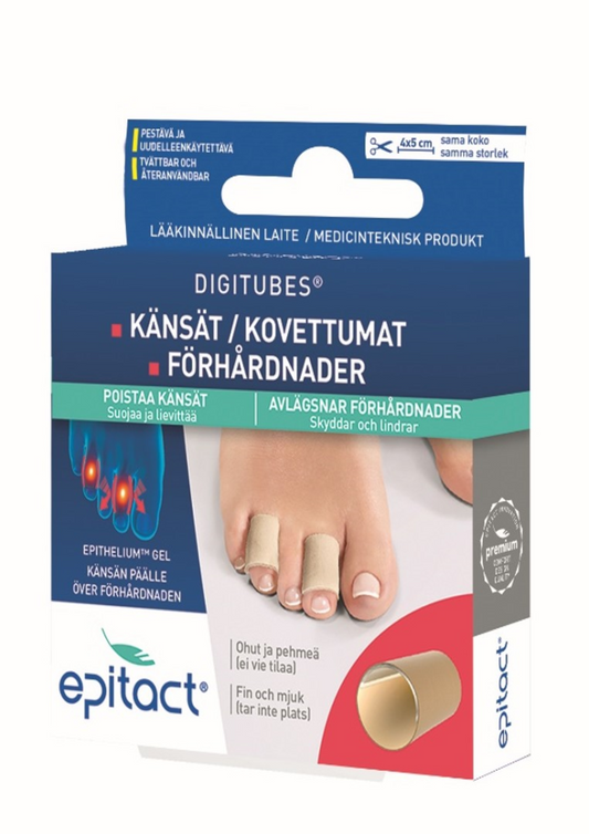 EPITACT Digitubes känsät/kovettumat S 4 kpl