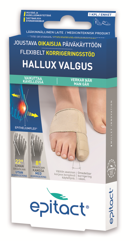 EPITACT Joustava oikaisija päiväkäyttöön M