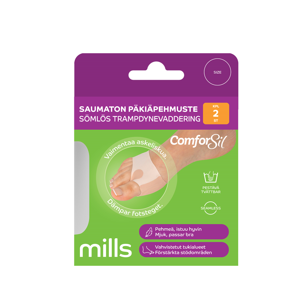 COMFORSIL Saumaton päkiäpehmuste, L