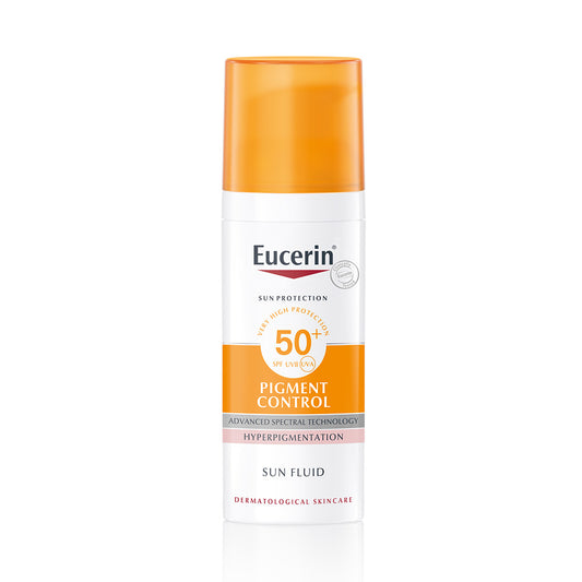 EUCERIN Pigment control sunfluid SPF50 aurinkovoide pigmenttimuutoksiin  50 ml