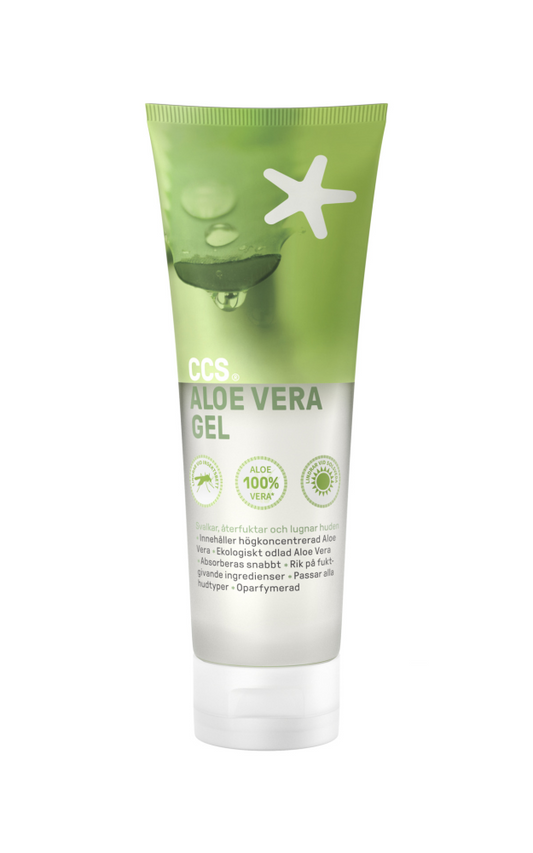 CCS Aloe Vera kosteuttava ja viilentävä geeli 125 ml
