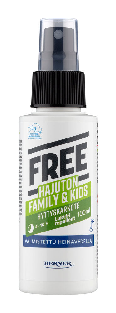 FREE Hyttyskarkotesuihke Kids & Family 100 ml
