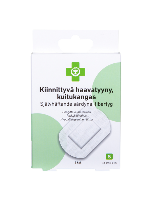 APTEEKKI Kiinnittyvä haavatyyny S