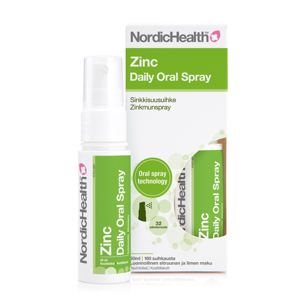 NORDIC HEALTH Sinkki -suusuihke 50 ml