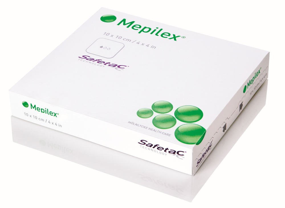 MEPILEX 10 cm x 10 cm vaahtosidos 5 kpl