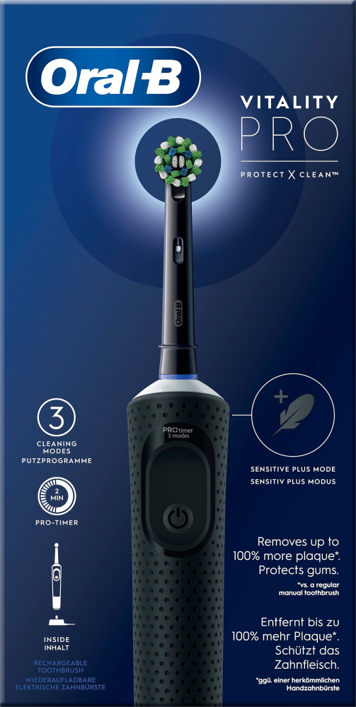 ORAL-B Vitality pro sähköhammasharja musta 1 kpl