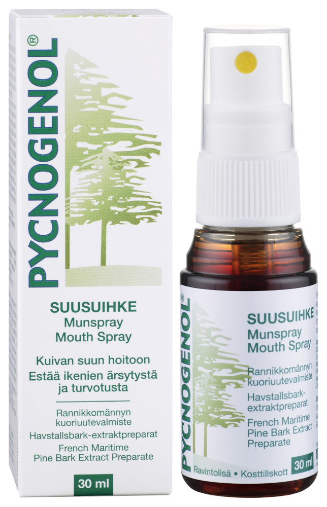 PYCNOGENOL Suusuihke rannikkomännyn kuoriuutevalmiste 30 ml