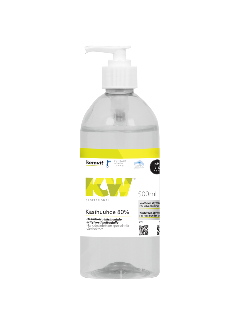 KW Desinfioiva käsihuuhde 80%