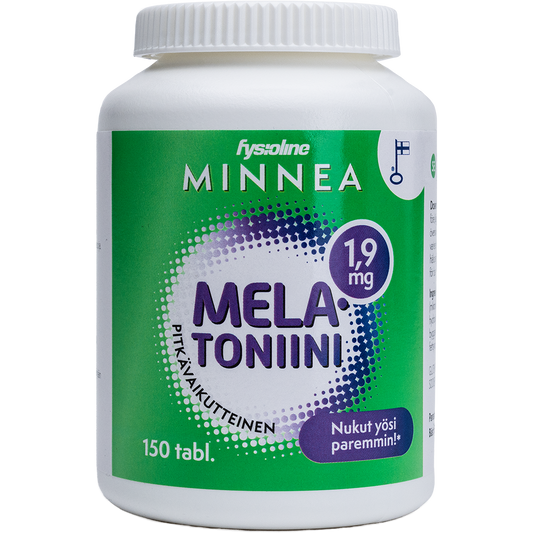 MINNEA Melatoniini pitkävaikutteinen 150 tablettia