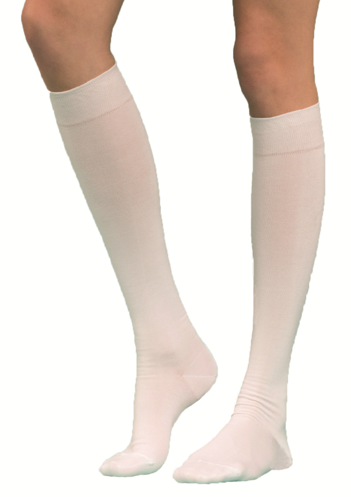 VENDI Medisukat CCL1 15-21 mmHg tukisukka valkoinen, koko 46-48 1 pari