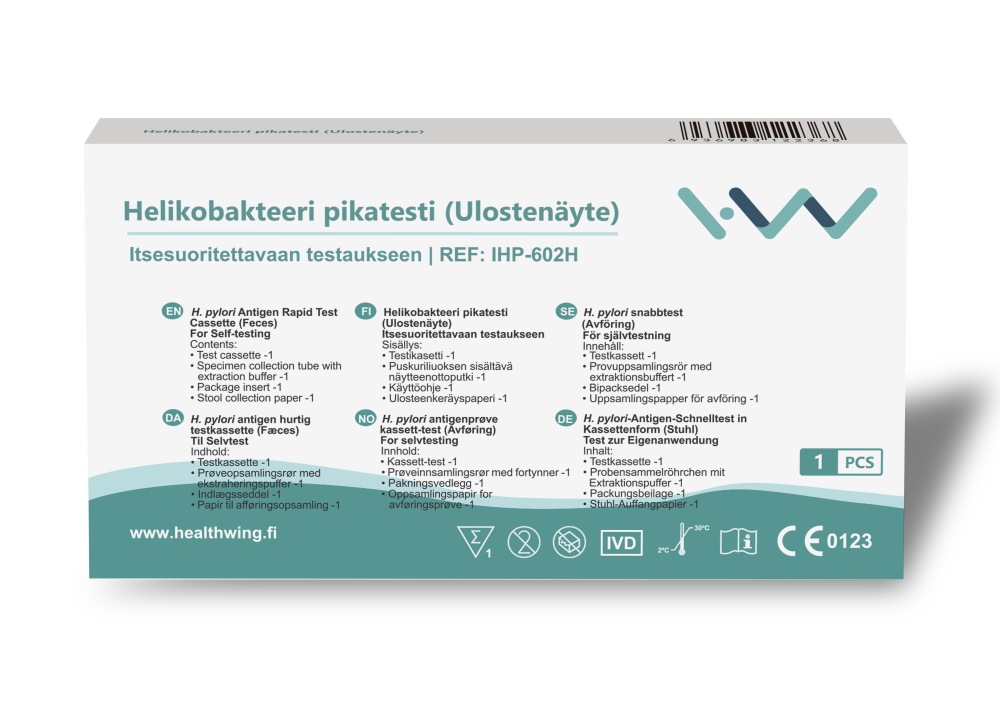 H&W Helikobakteeri pikastesti 1 kpl
