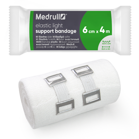MEDRULL Elastinen ideaaliside 6 cm x 4 m 1 kpl