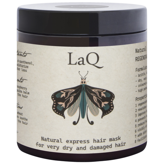 LAQ Botanic hiusnaamio kuiville hiuksille 250 ml
