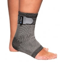 REHBAND ACTIVE ANKLE SUPPORT GREY NILKKATUKI, KOKO L 1 KPL