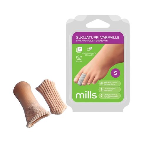MILLS SUOJATUPPI VARPAILLE, S 2 KAPPALETTA