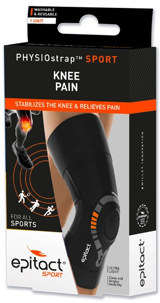 EPITACT Physiostrap sport knee polvituki, koko M 1 kpl
