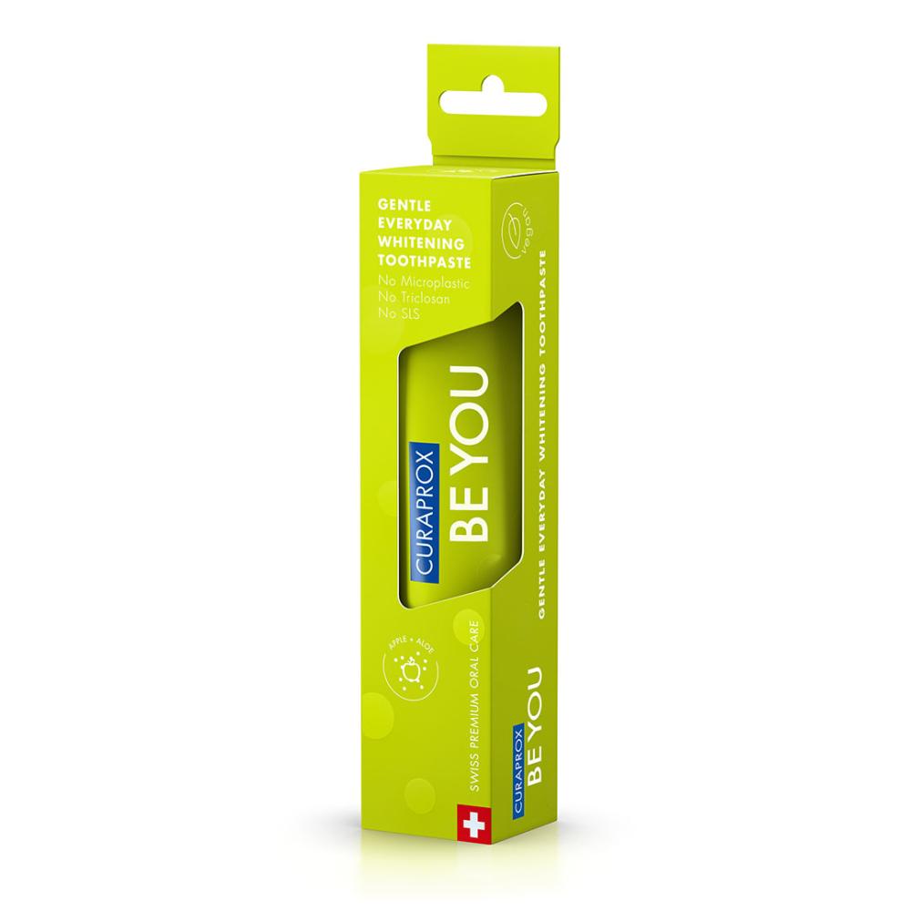 CURAPROX Be you omena + aloe vera valkaiseva hammastahna 1 kpl