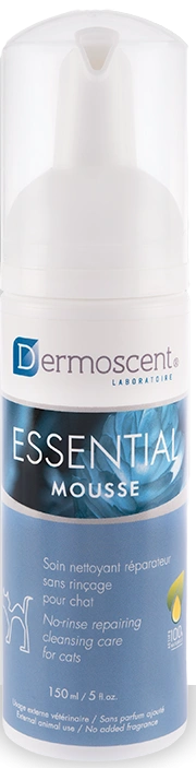 DERMOSCENT Essential mousse cat kuivapesuaine kissoille 150 ml
