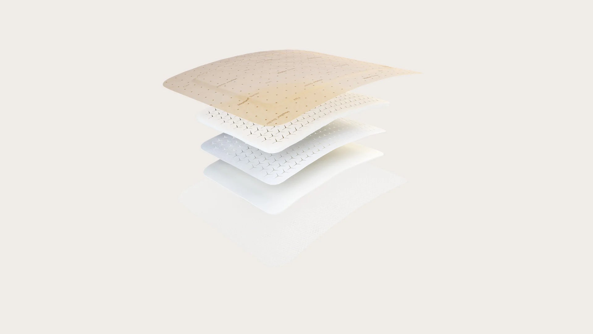 MEPILEX Border flex 10 cm x 10 cm 5 kpl